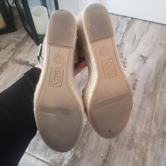 Circus by Sam Edelman Delilah Tan Wedge Espadrille Heel Size 8 - Picture 13 of 13